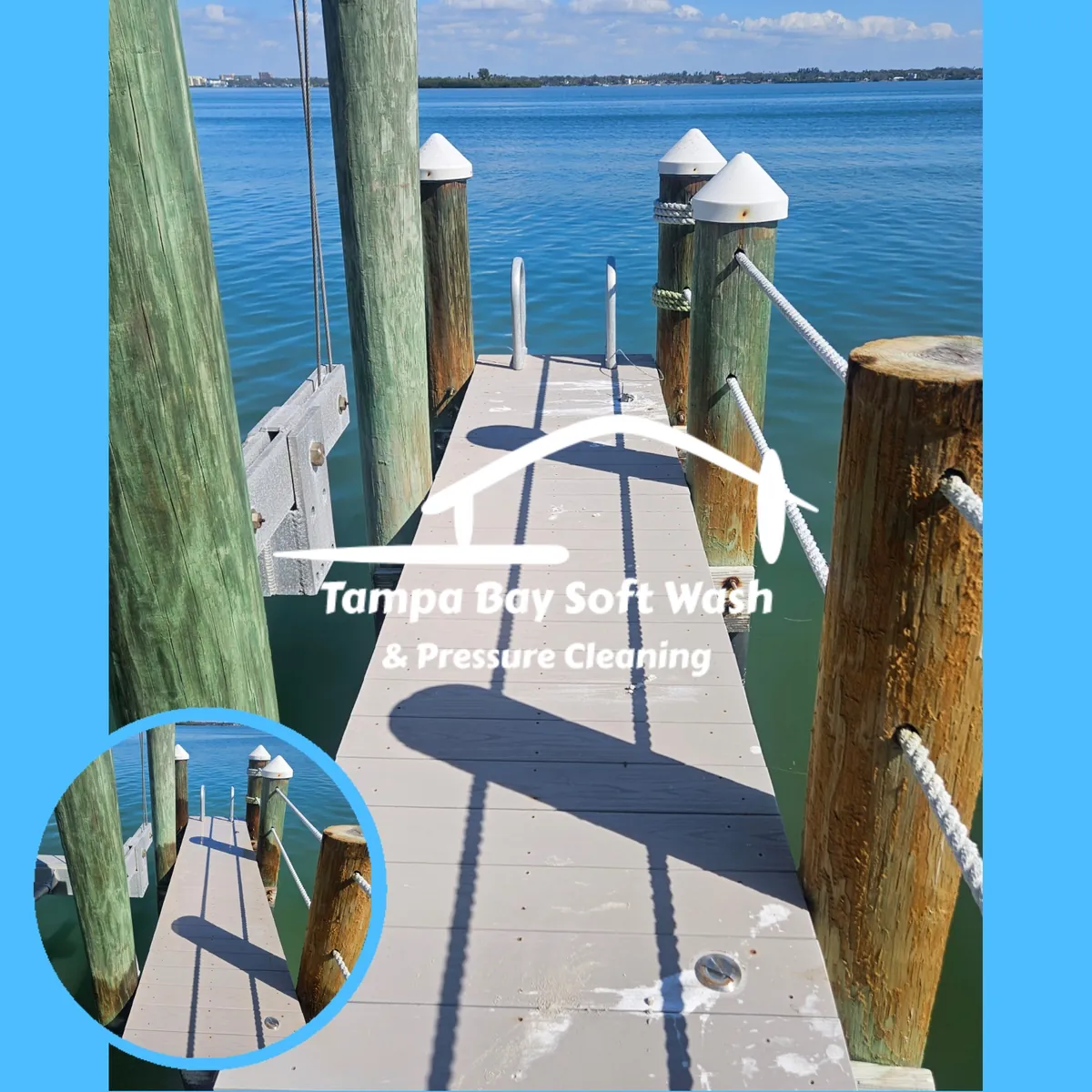 Clearwater Beach Dock Cleaning FL