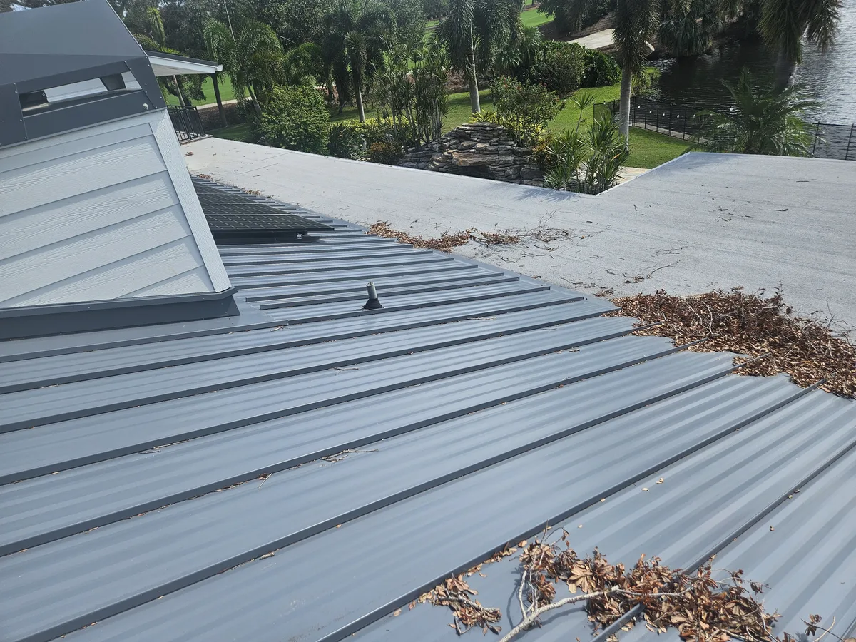 Professional residential and commercial gutter cleaning and downspout inspection in Tampa Bay