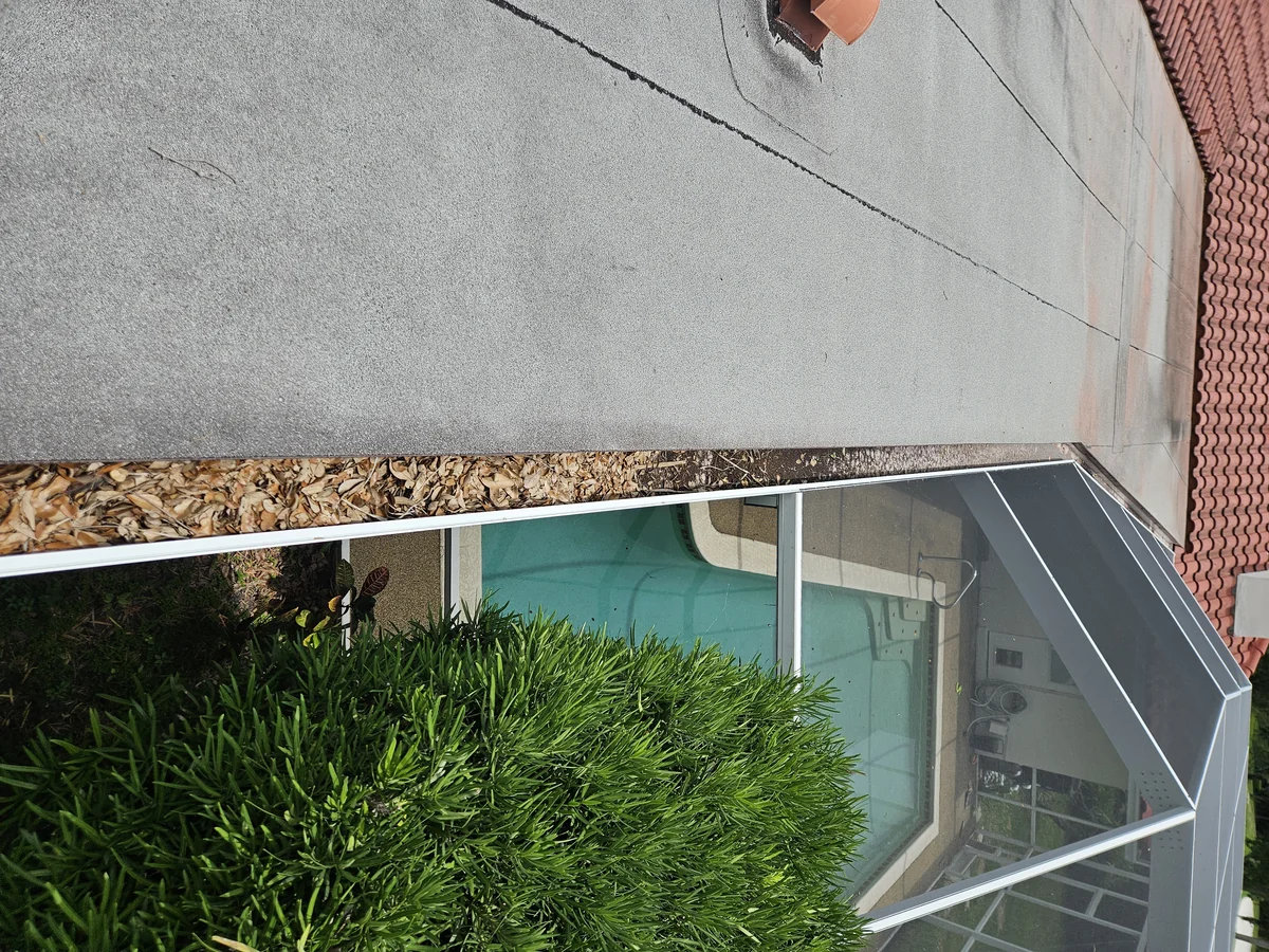 Clearwater Gutter Cleaning Before 1