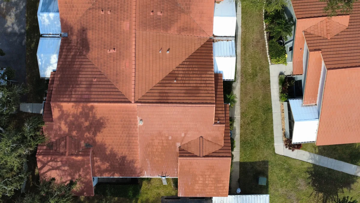 Clearwater Roof Soft Washing After 4