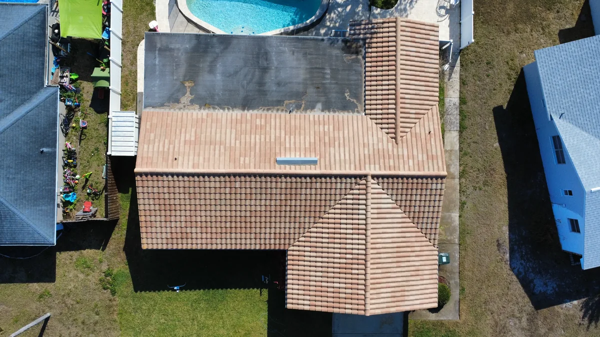 Largo Roof Soft Washing After 1
