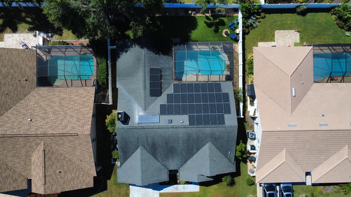 Safety Harbor Roof Soft Washing Before 1