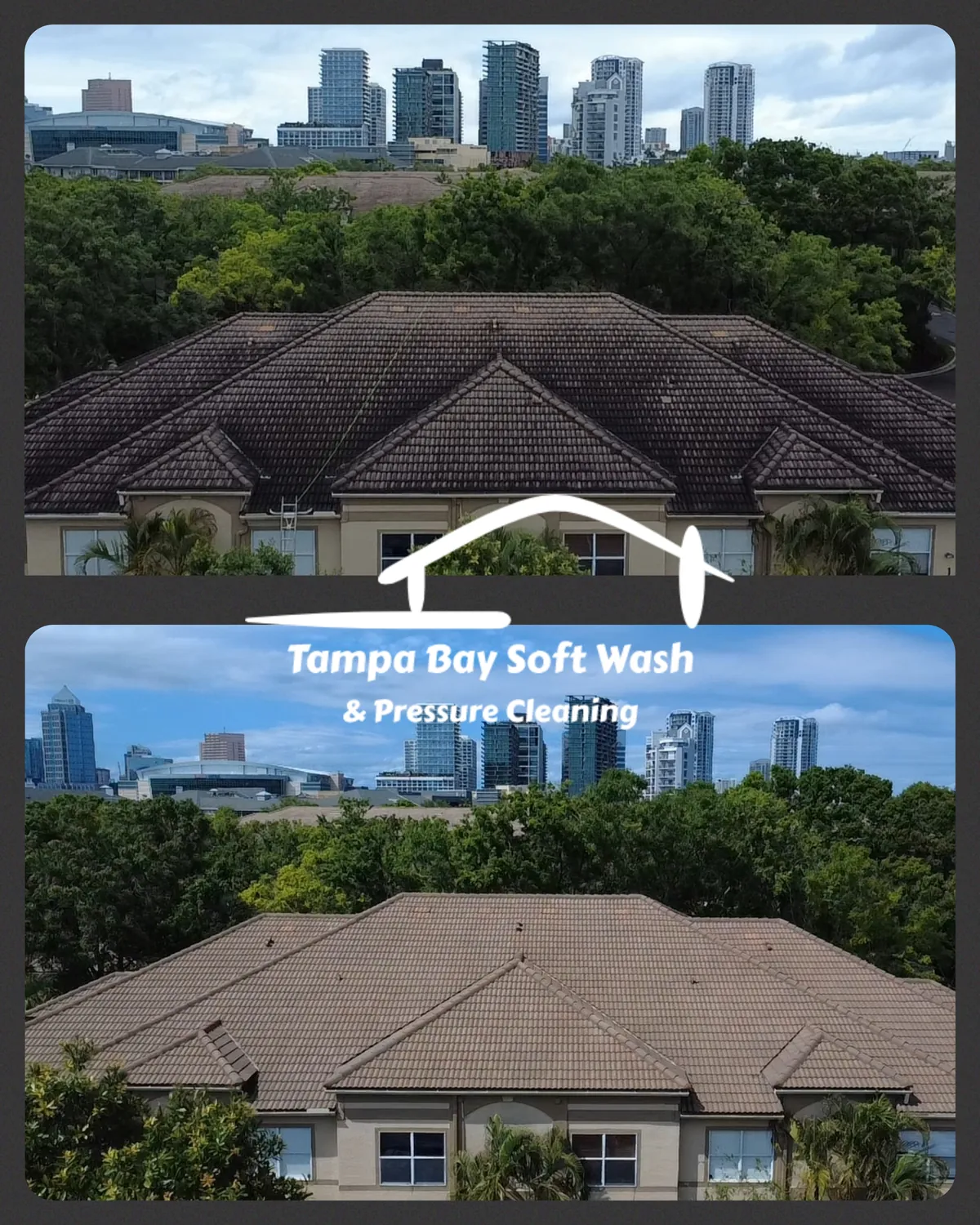 Soft Wash Roof Cleaning Tampa FL