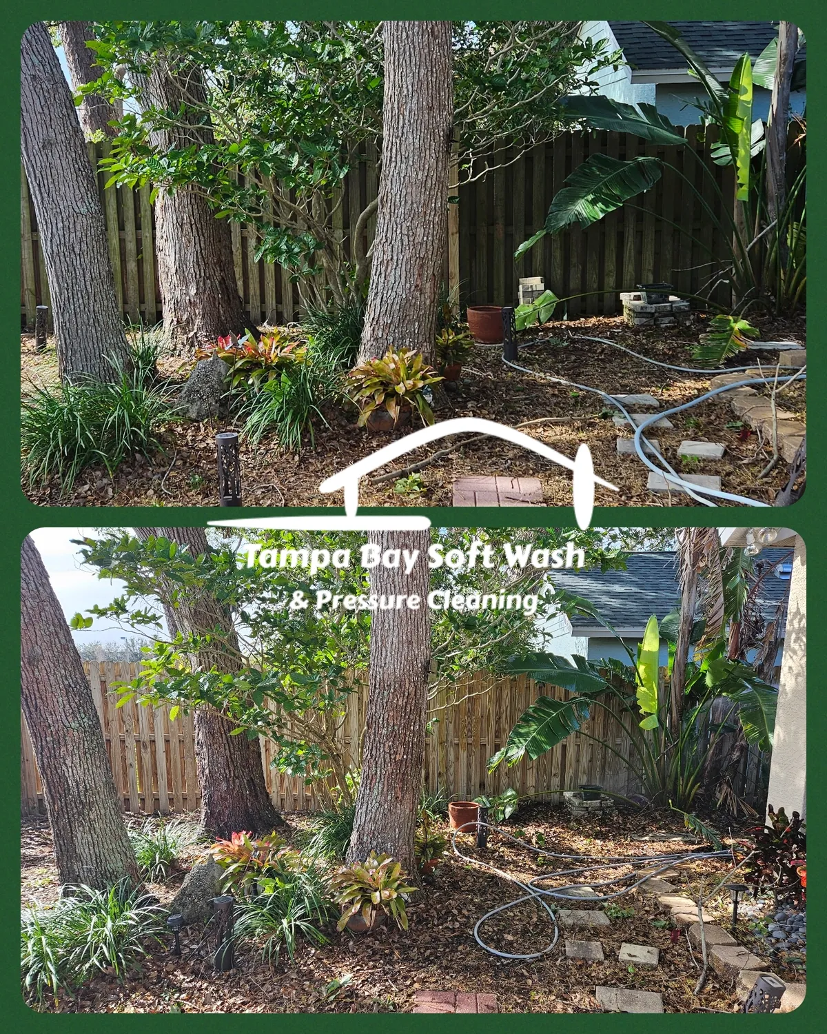 Wood Fence Cleaning Clearwater FL