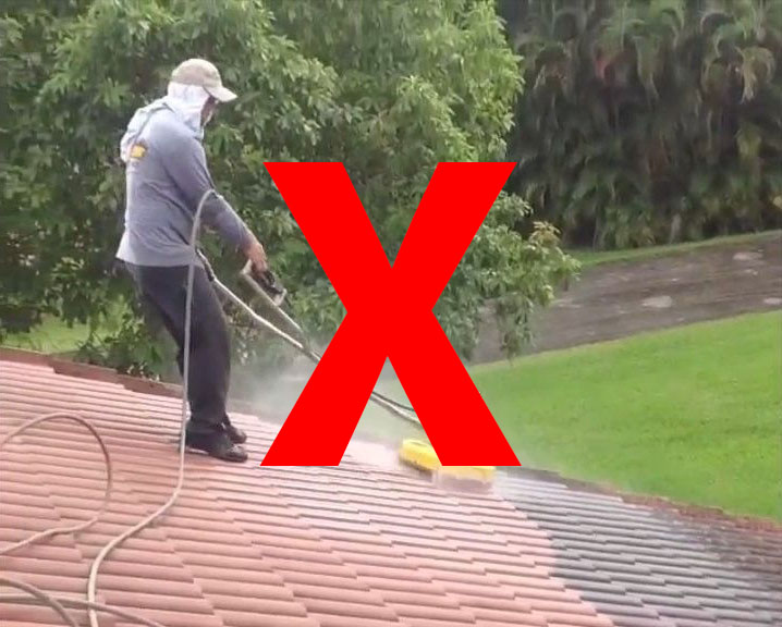 Should You Pressure Wash A Roof?