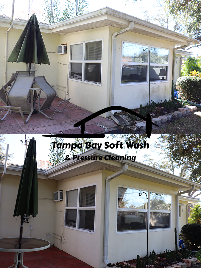 house washing before and after